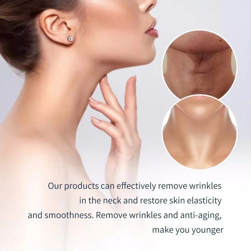 Neck Wrinkle Remover Cream Firming Smooth Skin Anti-Wrinkle Anti-Aging Whitening Moisturizing Nourishing Neck Care Beauty Health