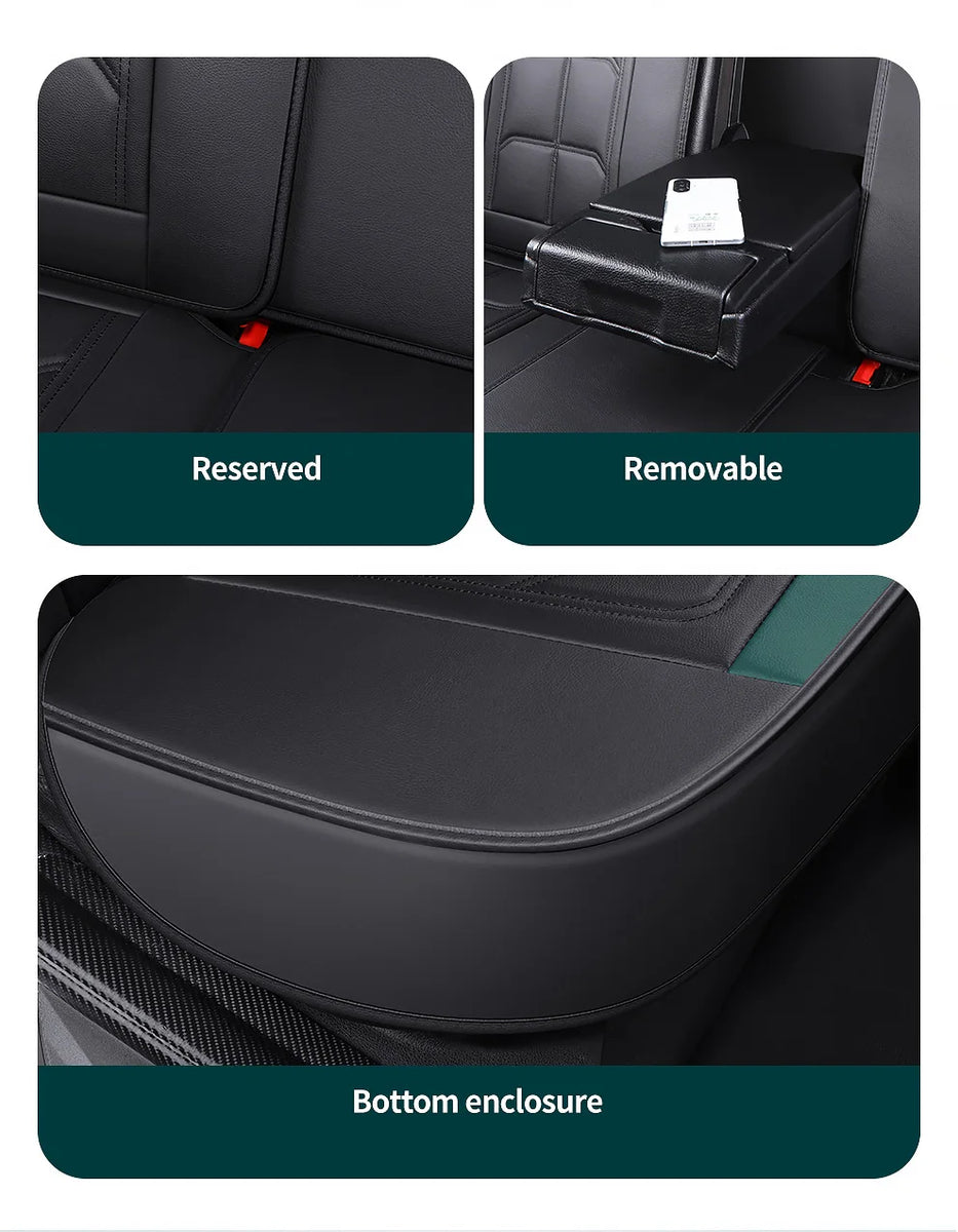 Universal Pu Leather Car Seat Cover for Most Car Models Auto Accessories Interior Details