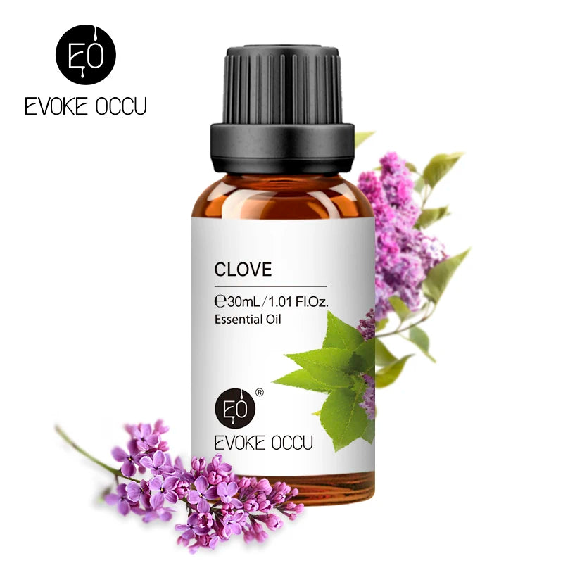 30ML Pure Jasmine Rose Mint Lavender Vanilla Essential Oil for Diffuser, Humidifier, Massage, Skin Hair Care, Soap Candle Making HALALZEN