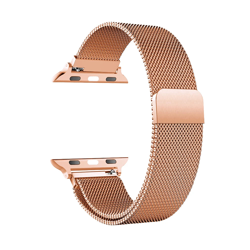Milanese Strap For Apple Watch Ultra 2 49 46mm 42mm 44mm 40mm 45mm 41mm 38mm Bracelet