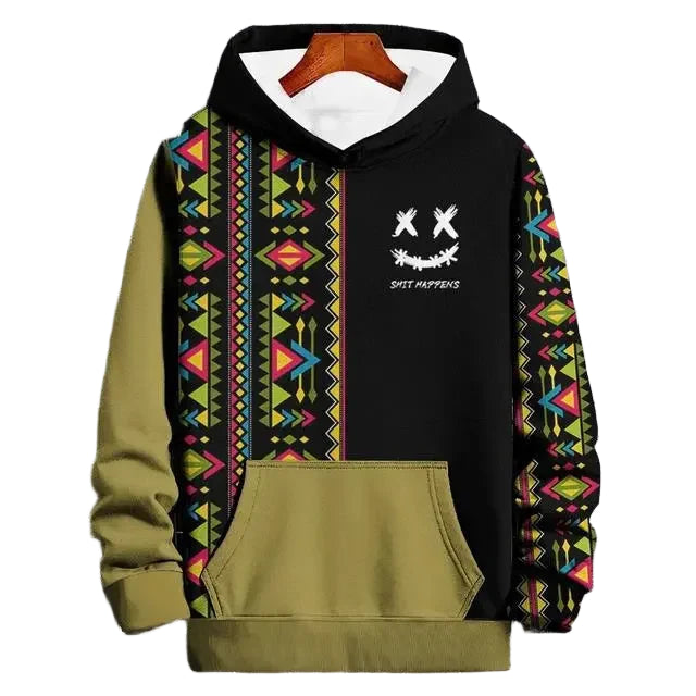 New Autumn Hoodie For Men Long Sleeve Sweatshirt Fashion Street Hoody Pullover Oversized Tops