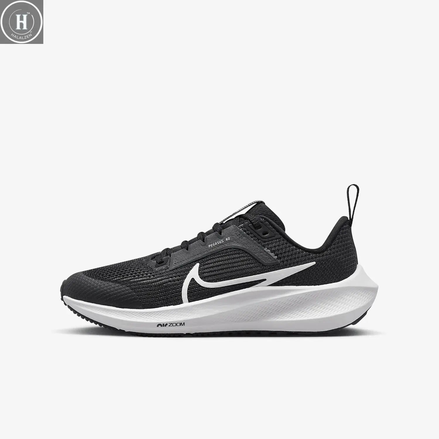 Nike genuine AIR ZOOM PEGASUS 40 GS women's and children's running shoes DX2498-001 HALALZEN