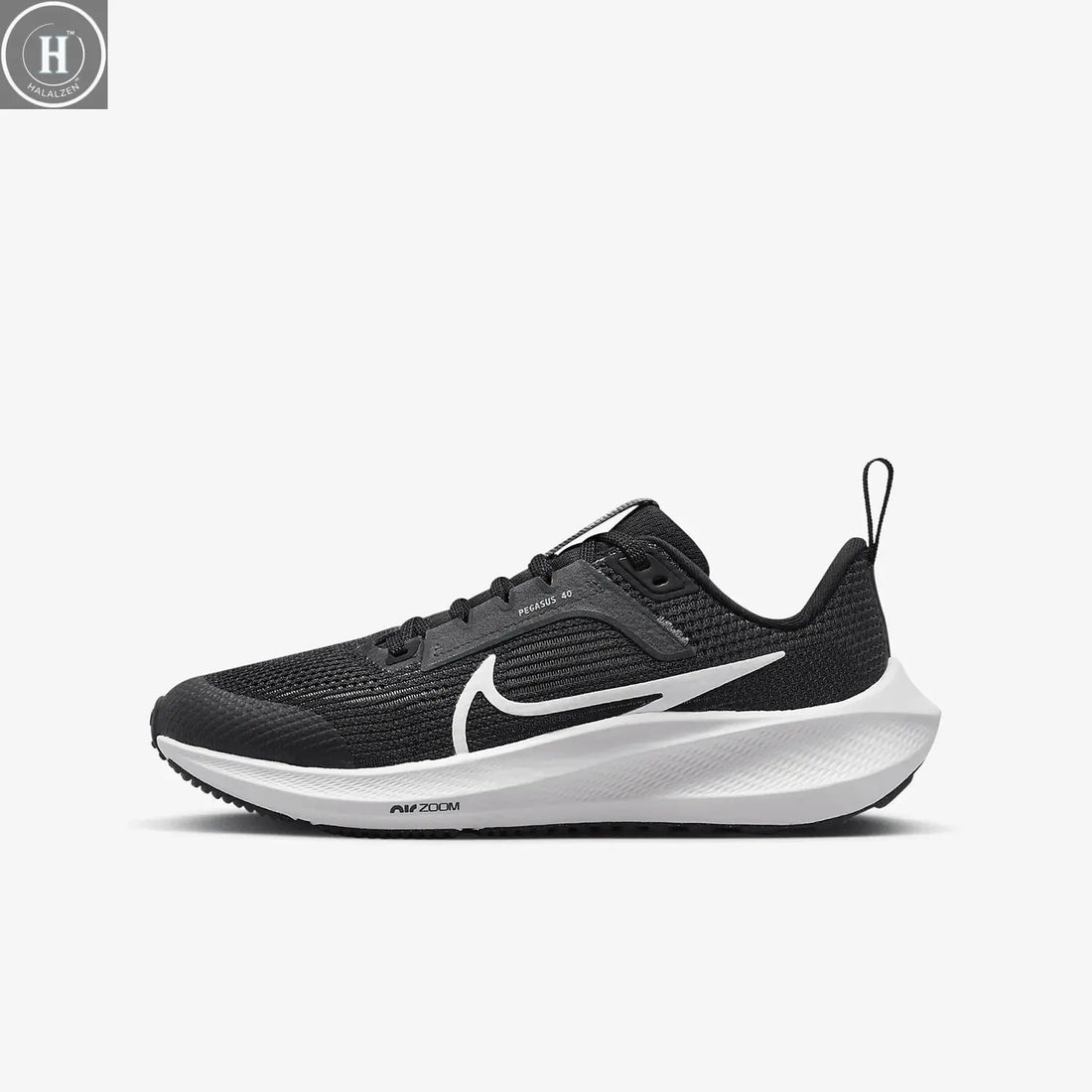 Nike genuine AIR ZOOM PEGASUS 40 GS women's and children's running shoes DX2498-001 HALALZEN
