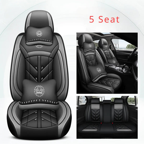 Universal Car Seat Cover for NISSAN All Models Qashqai Juke Leaf Armada Altima Cube Dualis Tiida Bluebird Accessories Interior