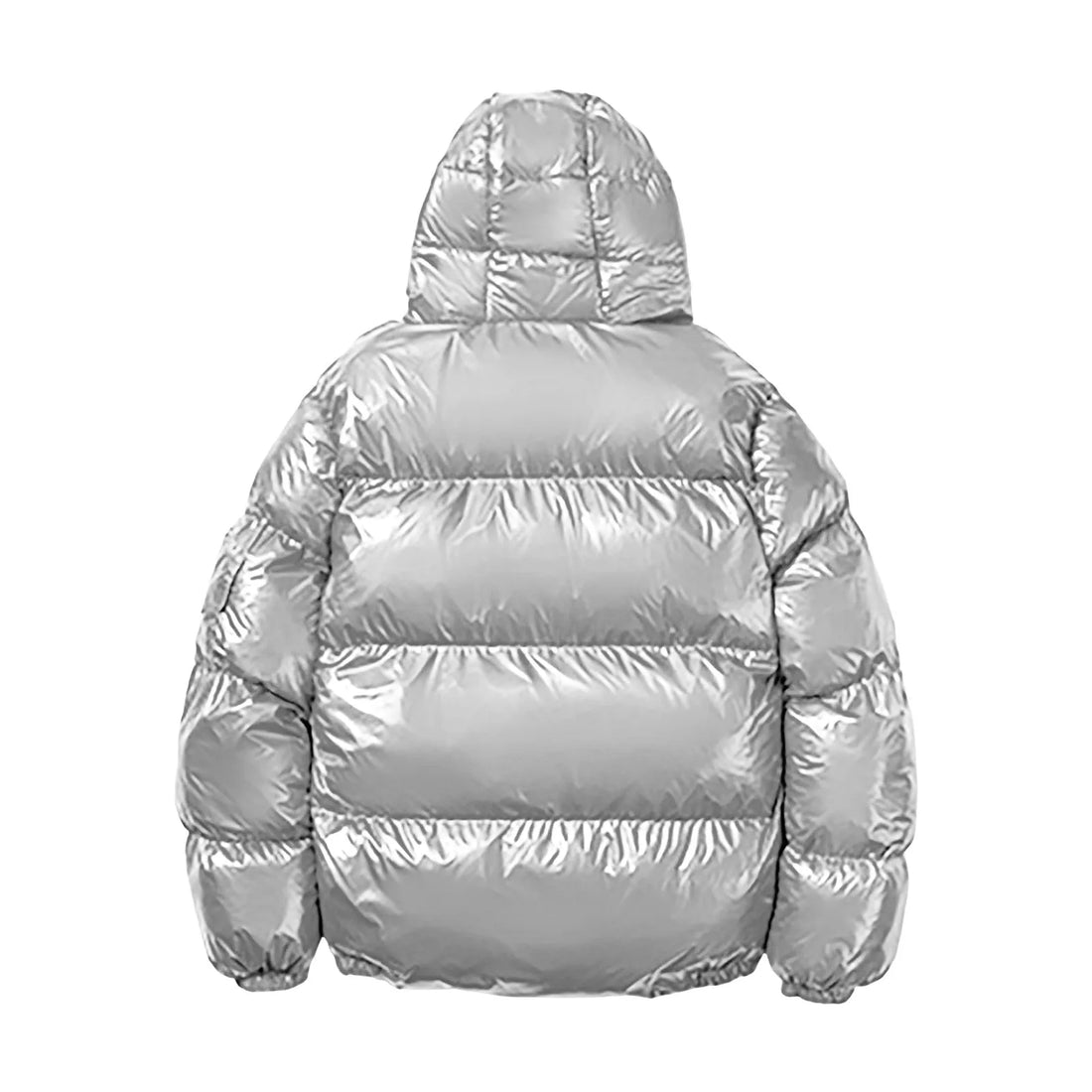 Outdoor Thickened Cotton Down Coats For Men Streetwear Glossy Hooded Warm Bread Down Jacket Casual Cotton Puffer Outwears