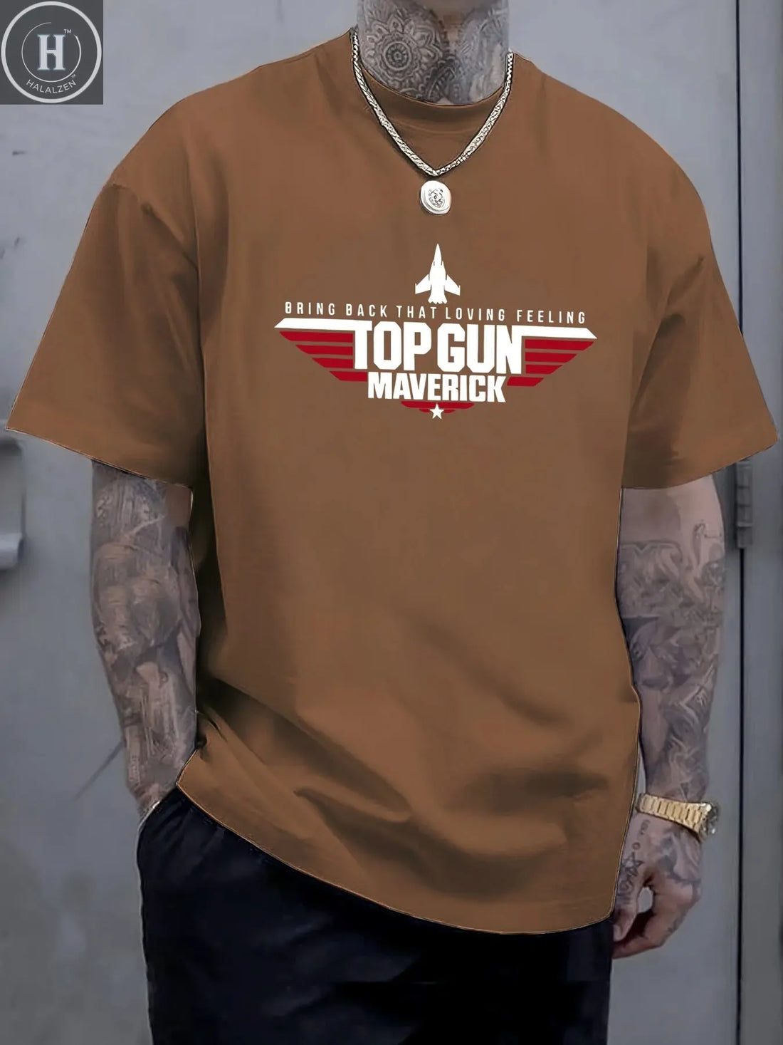 Top Gun Maverick Printing T Shirts Man Cotton Fashion T-Shirt Unisex Casual Oversize Clothes Soft Summer Trendy Street Tops HALALZEN