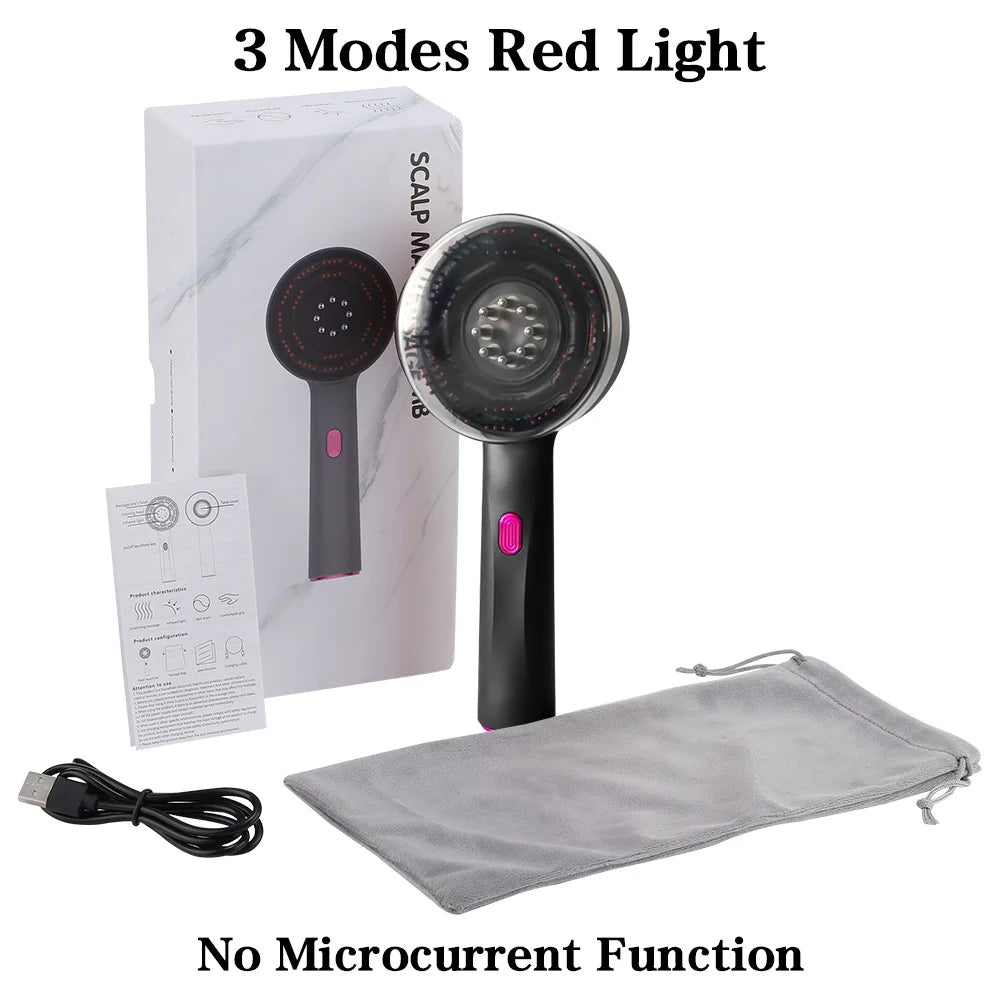 Red Light Hair Care Comb Scalp Massager