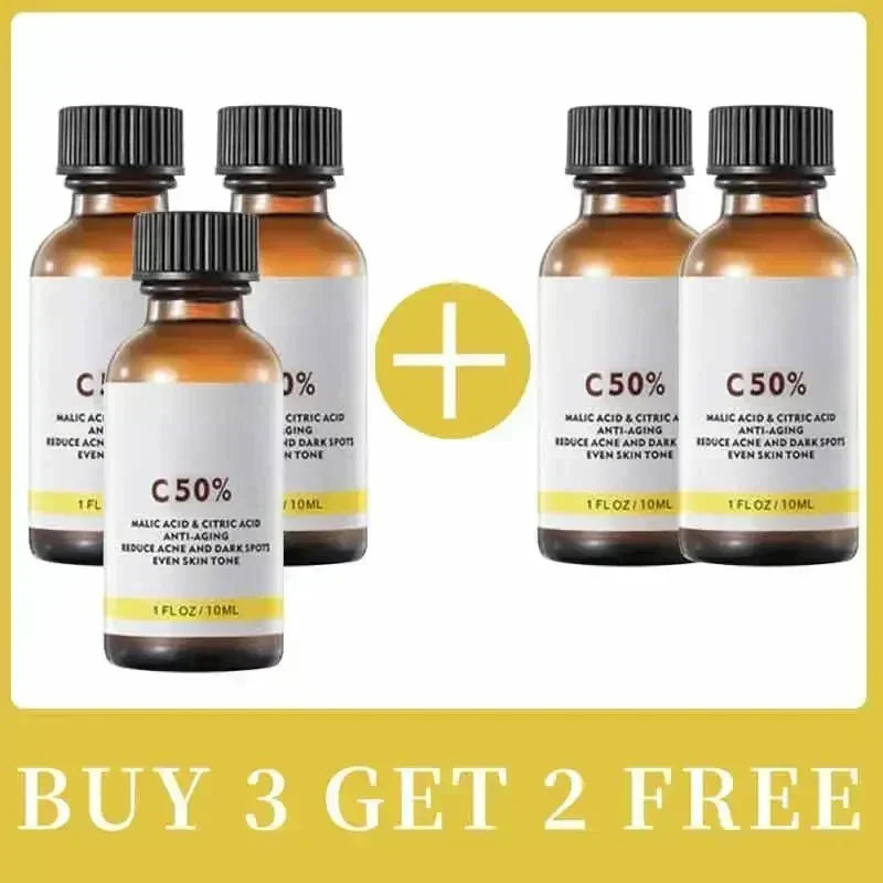 With Malic Acid And Citric Acid For Face Facial Peel 40% Peeling Serum Peeling Serum Chemical Peel Whitening Nourishing Essence HALALZEN