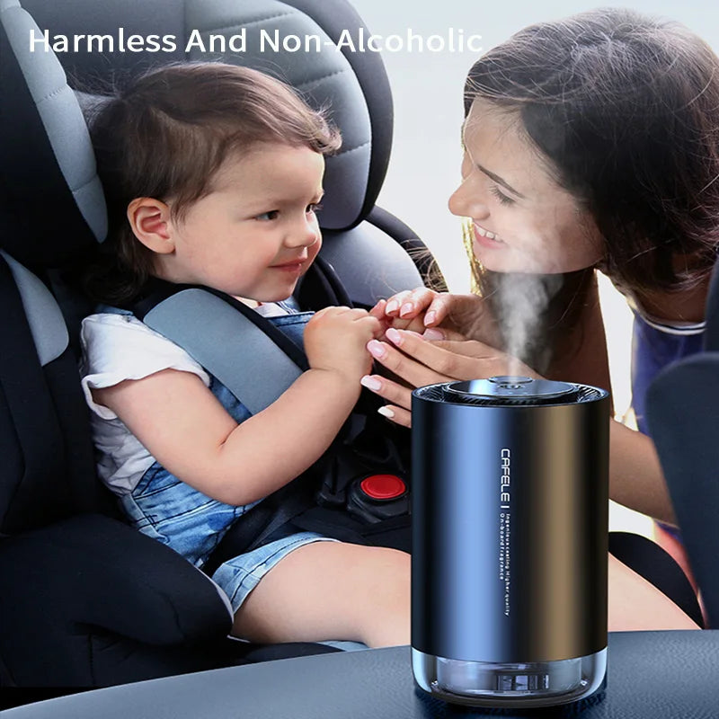 Cafele Ultrasonic Aroma Diffuser Car Air Purifier Portable Home Air Freshener Car Perfume Flavoring For Car Vehicle Supplies