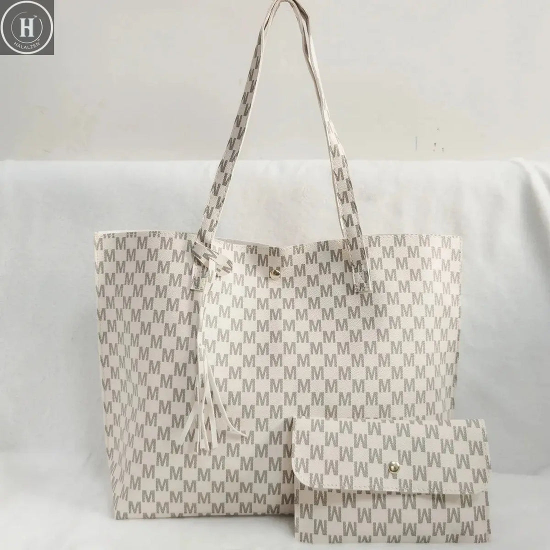 High-capacity ladies business tote bag new fashion handbag cross-border trend ladies shoulder bag large document bag HALALZEN