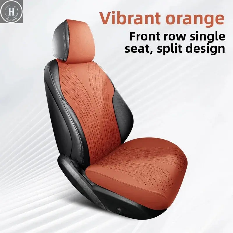 Universal All Seasons Car Seat Cover Breathable Suede Seat Anti-slip Protective Cushions Luxury Car Ultra Thin Suede Seat Cover HALALZEN