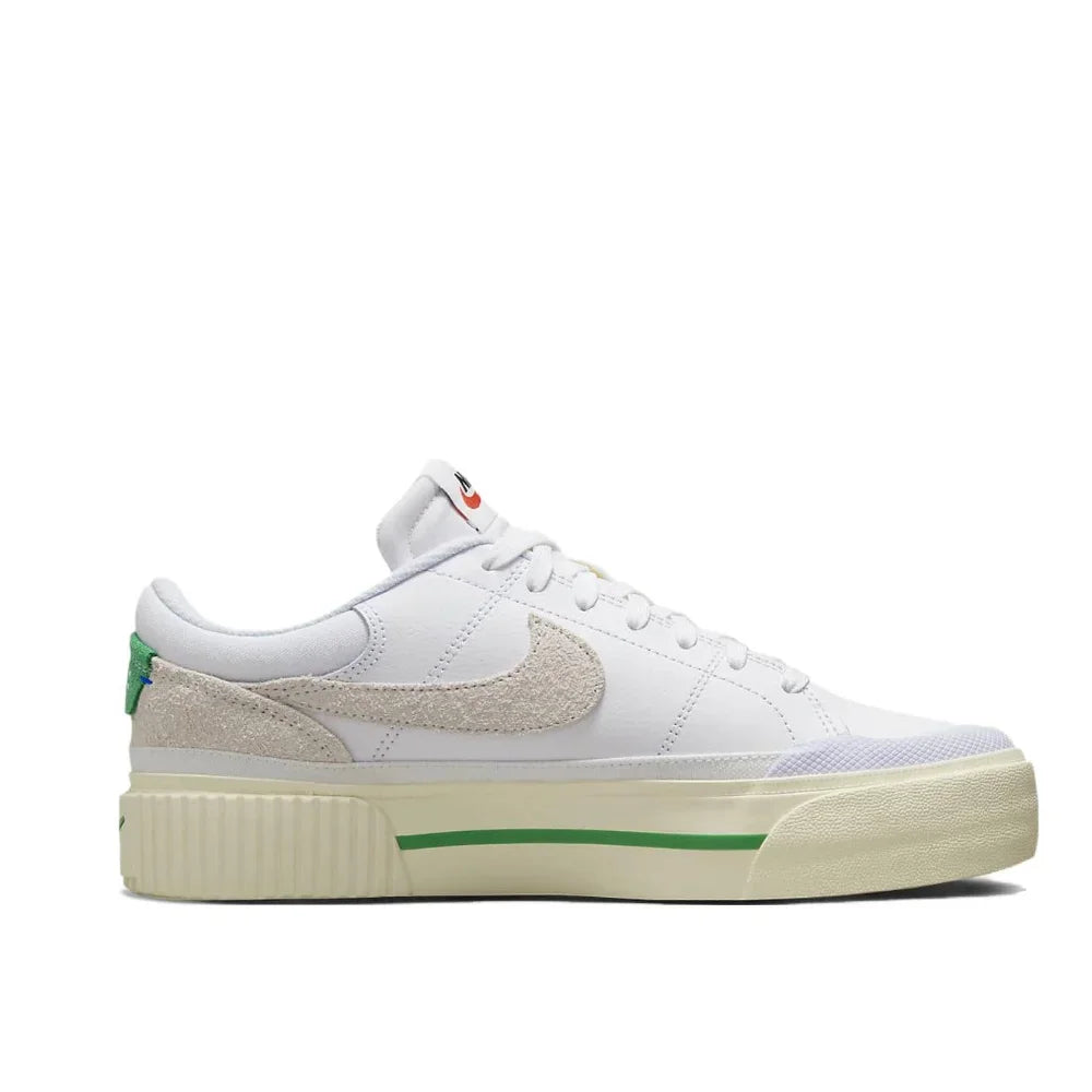 Nike Original White Court Legacy Fashion Low Top Board Shoes Comfortable Versatile Women's Casual Shoes