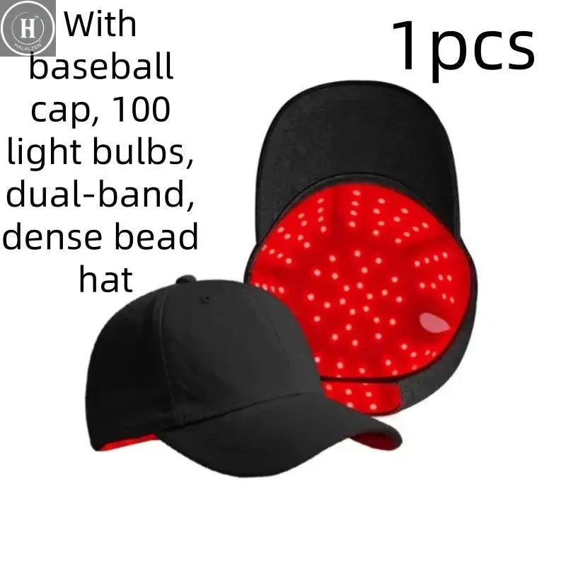 56or100 lights LED Infrared Hat Led Red Light Therapy Device Laser Treatment Machine Cap for Hair Loss Hair Regrowth Instrument HALALZEN