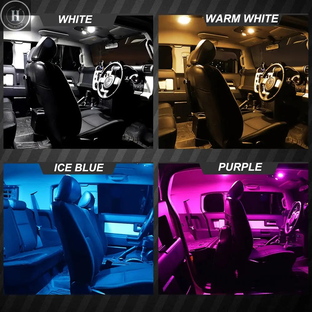 BMTxms For Chevrolet Chevy Tahoe 1992-2010 2011 2012 2013 2014 Car LED Interior Light Bulb Kit Reading Dome Trunk Vehicle Lamp HALALZEN