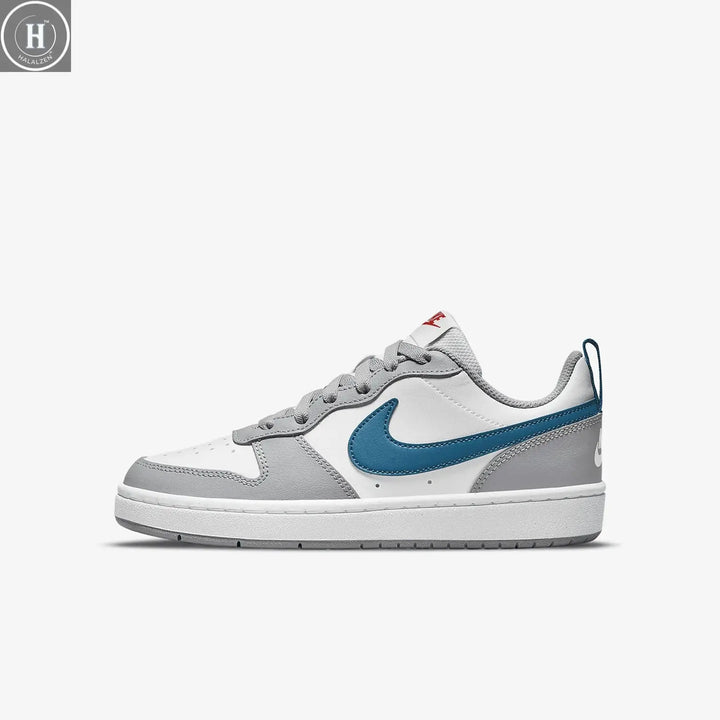 Nike official authentic Court Borough GS women's big and children's low top board shoes BQ5448-117 HALALZEN