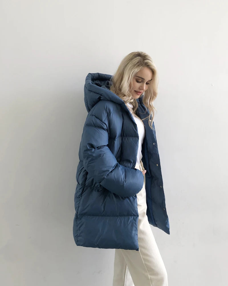 2024 Women Winter Jacket coat Stylish Thick Warm fluff Parka Female water proof outerware coat New Hot