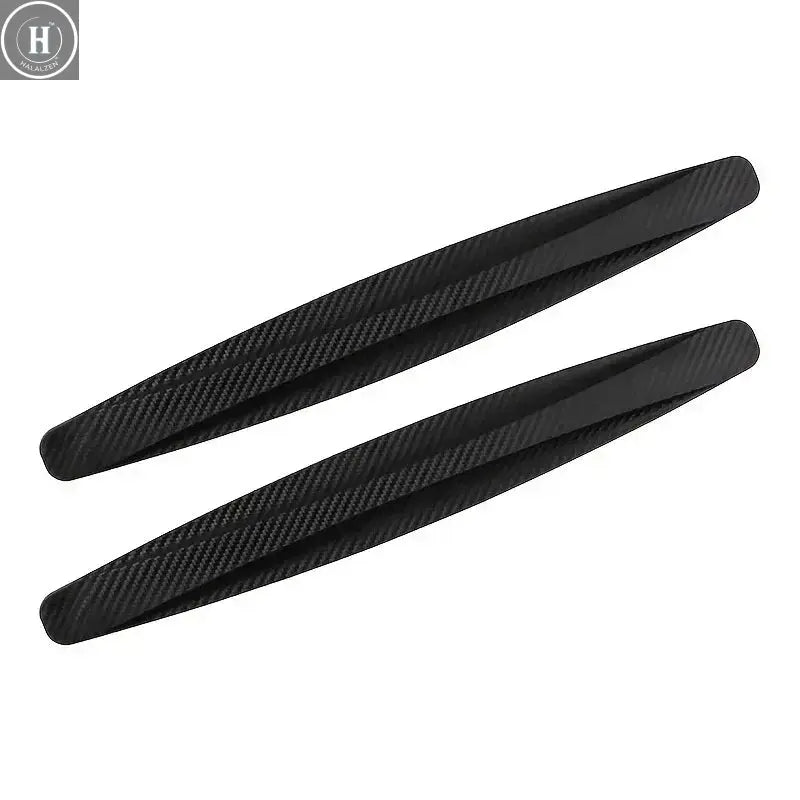 2Pcs Universal Anti-Collision Protector Stickers Car Front Rear Corner Bumper Guard Anti-Scratch Strips Sticker Car Accessories HALALZEN