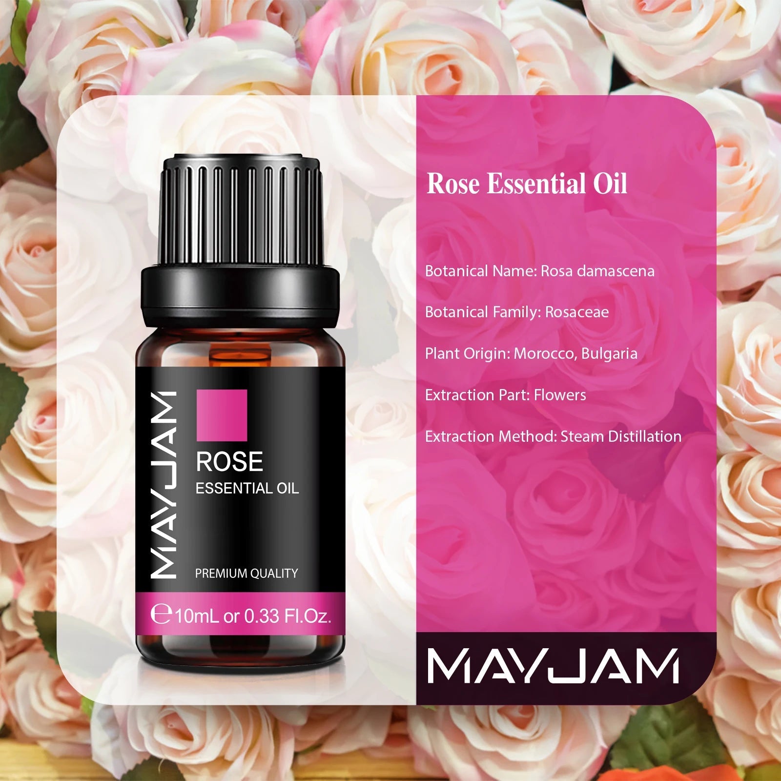 10ML Pure Natural Essential Oils Lemongrass Lavender Mint Lemon Citronella Tea Tree Vanilla Oil for Humidifier Diffuser HALALZEN