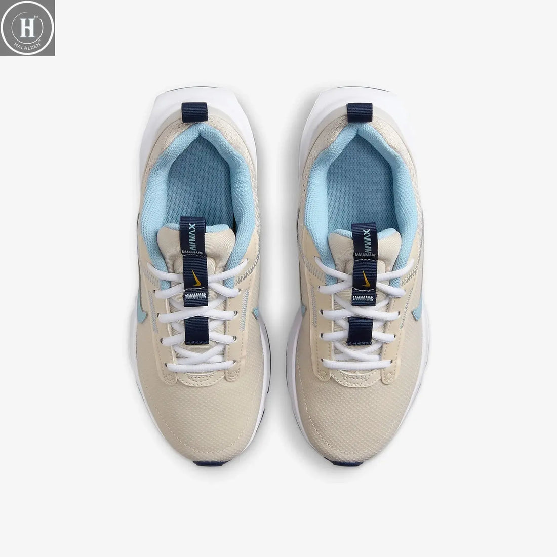 Nike genuine Air Max (GS) women's children's cushioned running shoes DH9393-104 HALALZEN