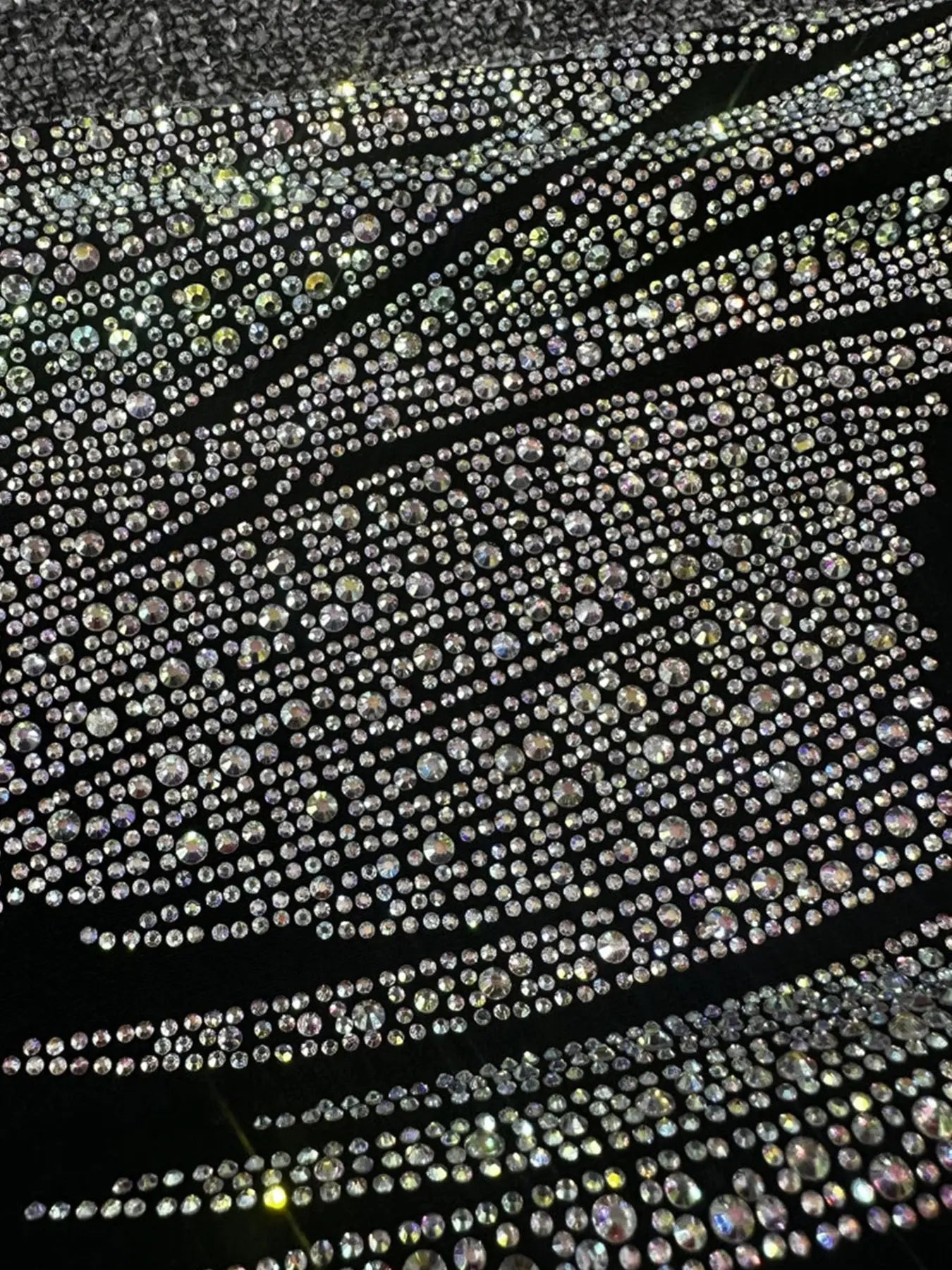 Plus Size Sweatpants for Women Drawstring Rhinestones Graphic High Waisted Joggers with Pockets Elastic Waist Casual Halalzen UK