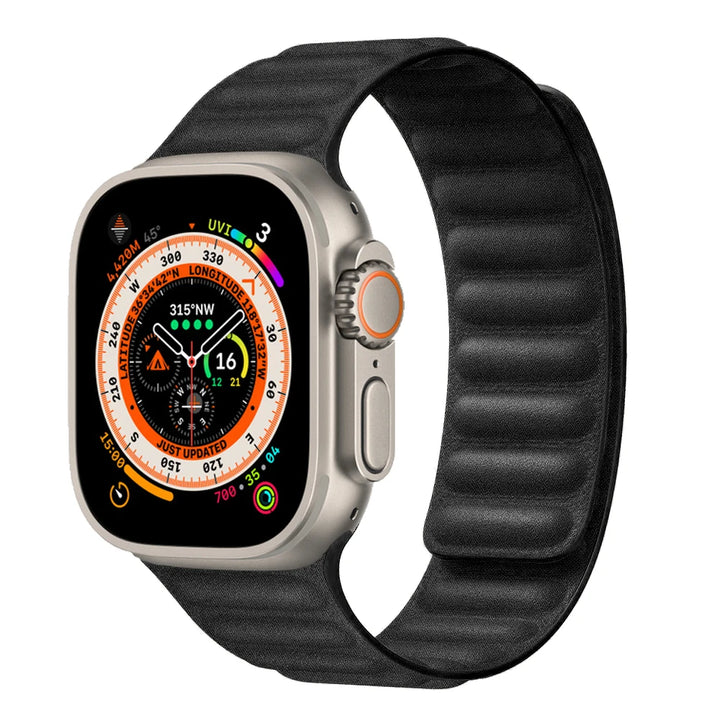 FineWoven strap For Apple Watch Band Ultra 2 49mm 44mm 40mm 45mm 41 46mm Magnetic loop correa bracelet iWatch Series 9 8 SE 7 10