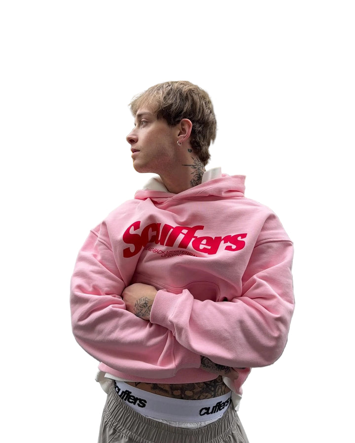 Y2K Fashion Simple Fresh Style Pink Loose Pullover Sweatshirts Europe Street Harajuku Casual Cotton Comfort Anime Hoodies Coat