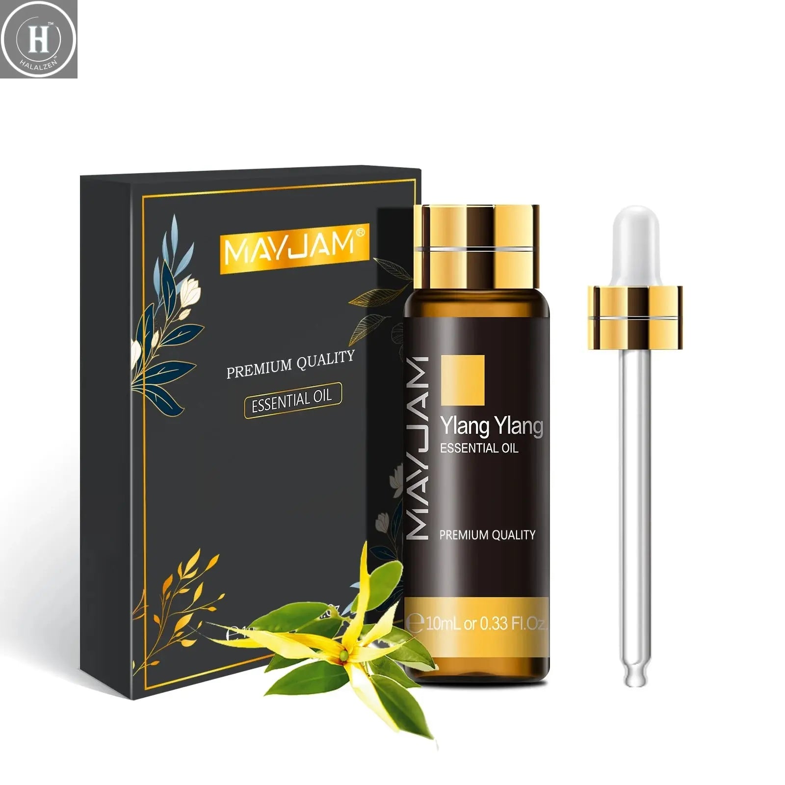 10ml Pure Plant Essential Oil For Humidifier Diffusers Mint Lavender Tea Tree Rose Vanilla Sandalwood Jasmine Pure Nature Oil HALALZEN