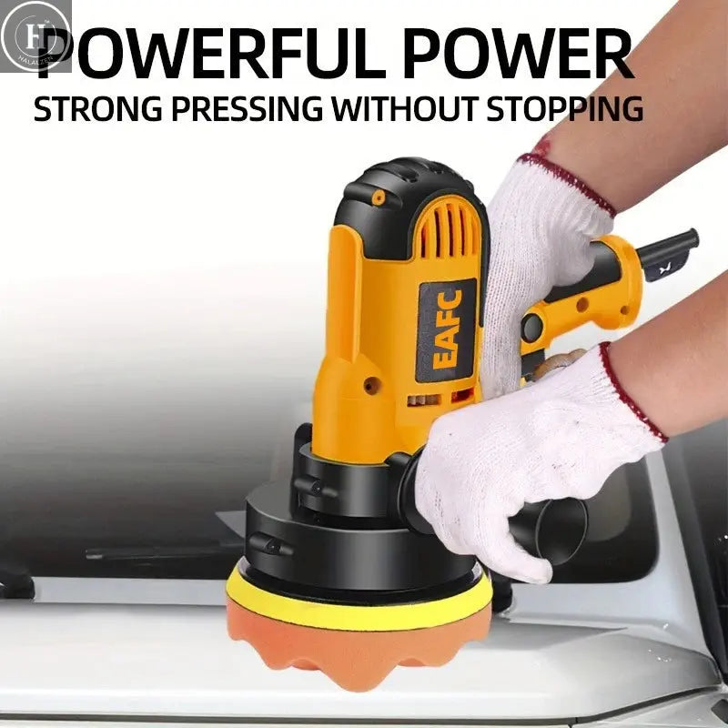 EAFC Electric Car Polisher Machine Auto Polishing Machine Adjustable Speed Sanding Waxing Tools Car Accessories Powewr Tools HALALZEN