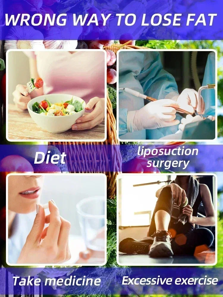 Fat Burning Fast Slimming Massage Oil  Belly Thigh Lose Weight Slim Down Natural Plant Beauty Health Extracted Essential Oils HALALZEN