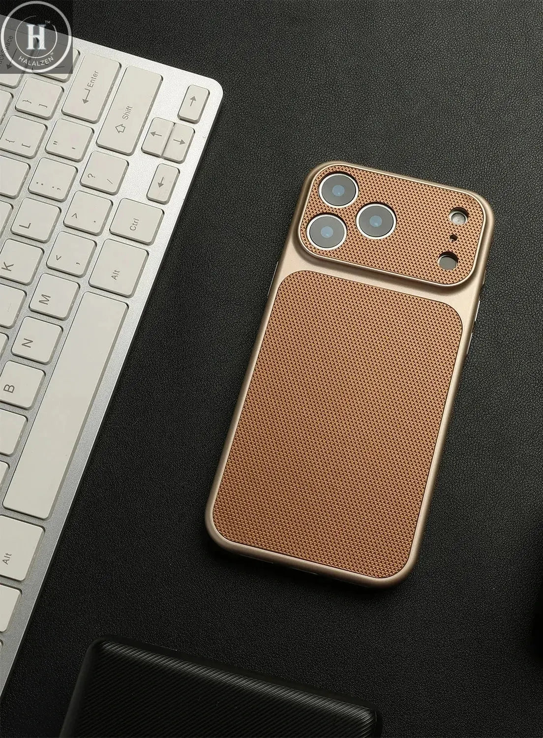 For Magsafe Wireless Charging Magnet Leather Case for IPhone 17 16 15 14 13 12 Pro Max Turn Into The Look of 17 Pro Max Cover Halalzen UK