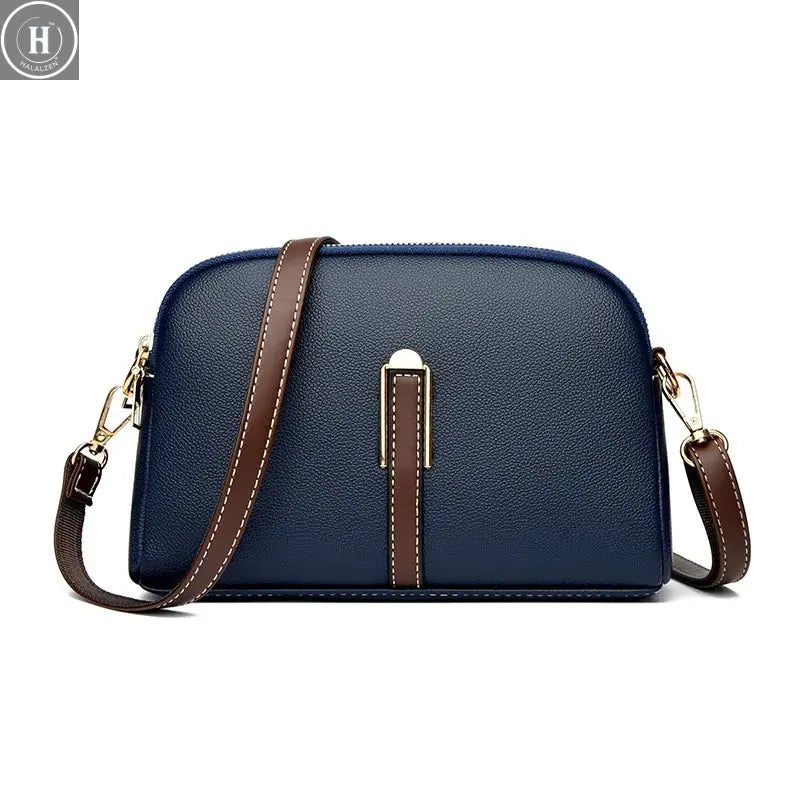 100% Genuine Leather Shoulder bag Women Handbag Designer Cowhide Flap Bag Luxury Women's Messenger Bags Crossbody Bags For Women HALALZEN