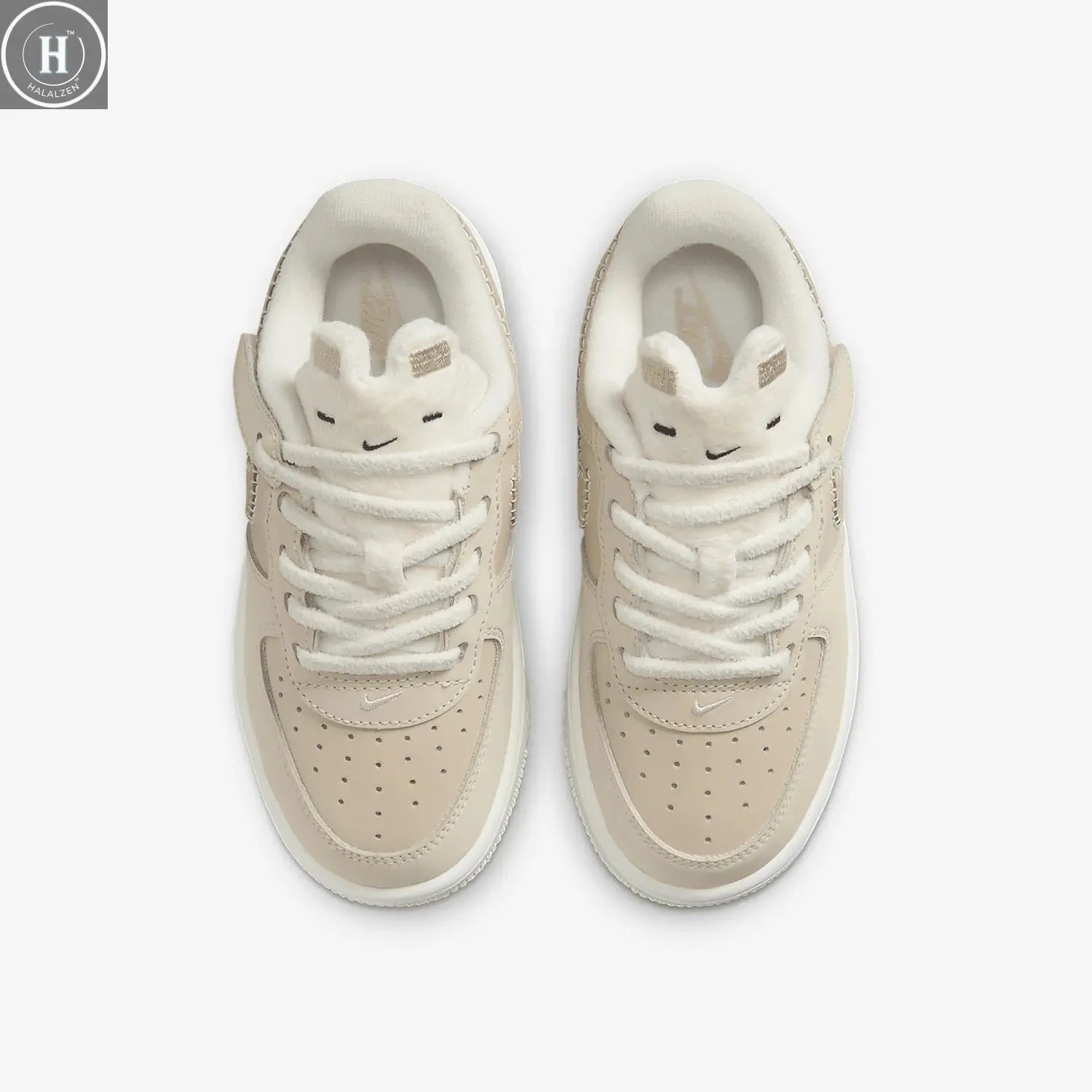 Nike genuine Force 1 Low SE EasyOn children's sports shoes FZ4514-100 HALALZEN