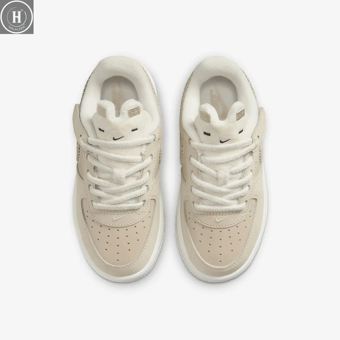 Nike genuine Force 1 Low SE EasyOn children's sports shoes FZ4514-100 HALALZEN