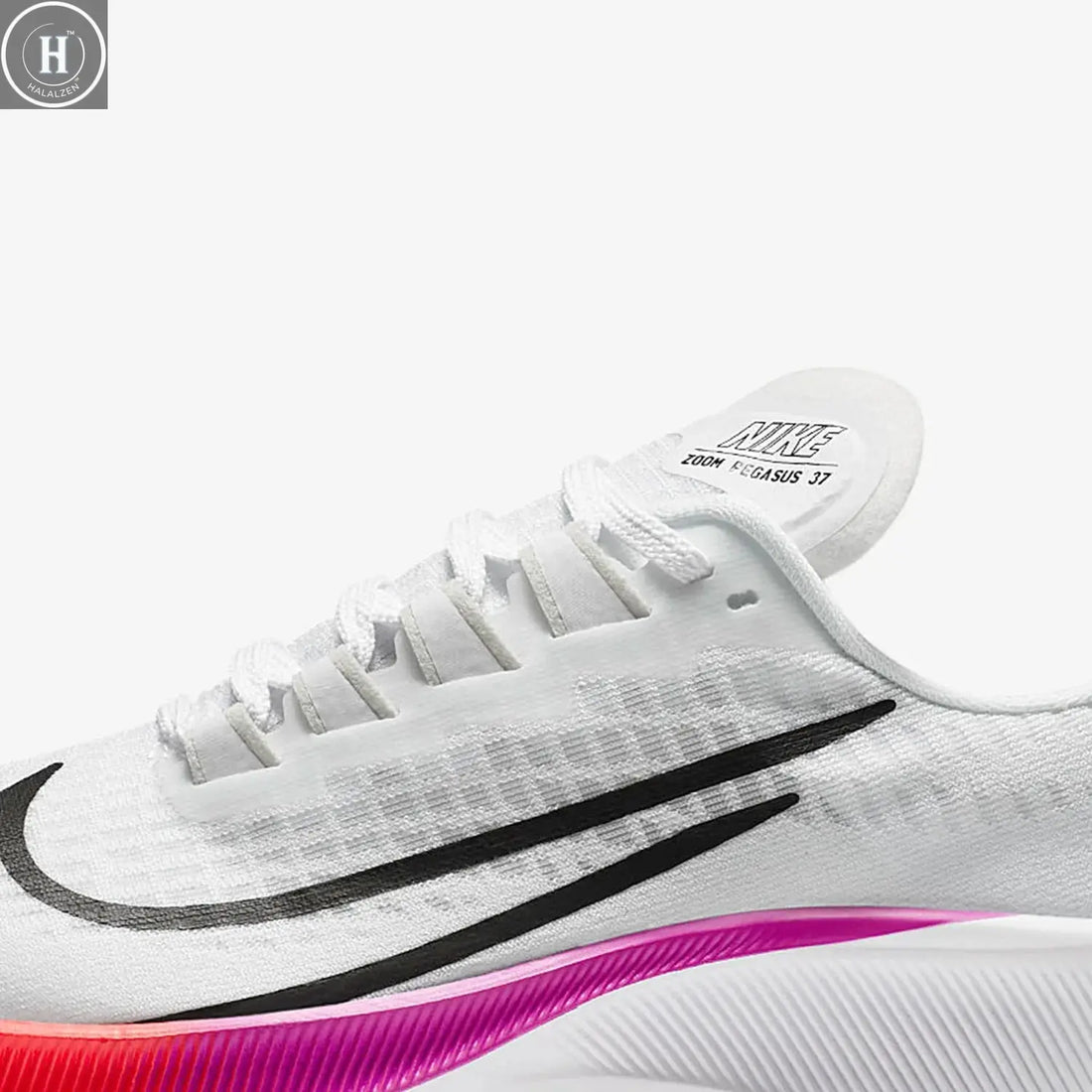 Nike genuine Pegasus 37 (GS) women's and children's running shoes CJ2099-112 HALALZEN