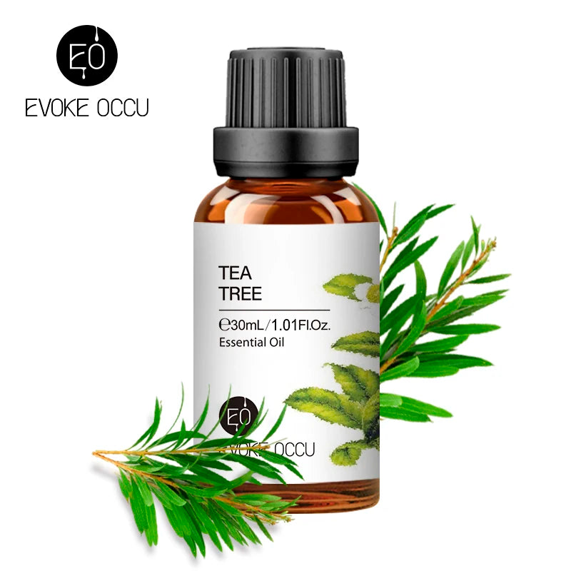 30ML Pure Jasmine Rose Mint Lavender Vanilla Essential Oil for Diffuser, Humidifier, Massage, Skin Hair Care, Soap Candle Making HALALZEN