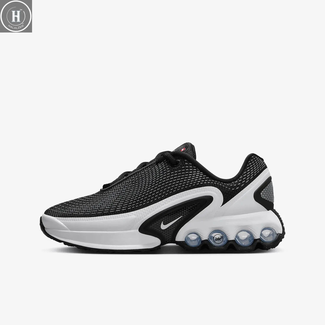 Nike genuine AIR MAX DN children's cushioned, wear-resistant, breathable sports shoes FB8987-003 HALALZEN