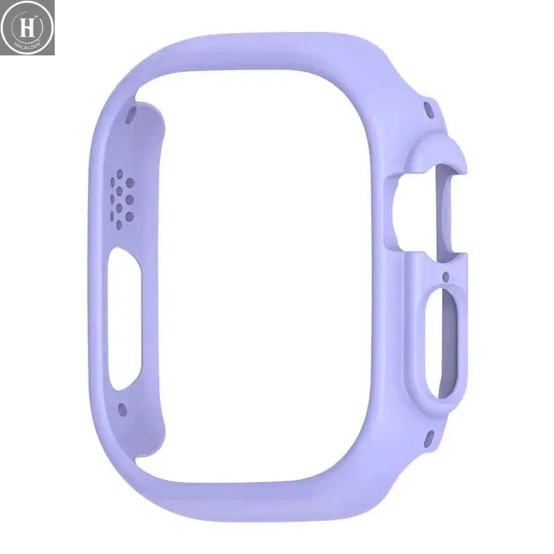 Cover Case For Apple Watch Ultra 2 3 49mm Accessories Hollow Hard PC Bumper Shell Protector iWatch Series Ultra 3 2 1 Protective HALALZEN