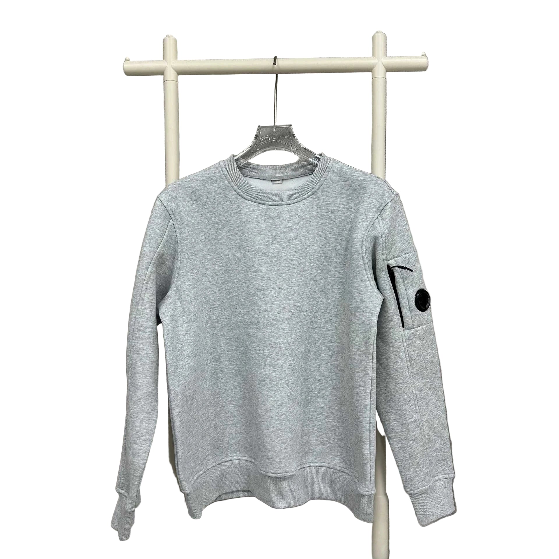 Round neck hoodie for men CP couple round lens cover casual hoodie new autumn and winter top Y2K style