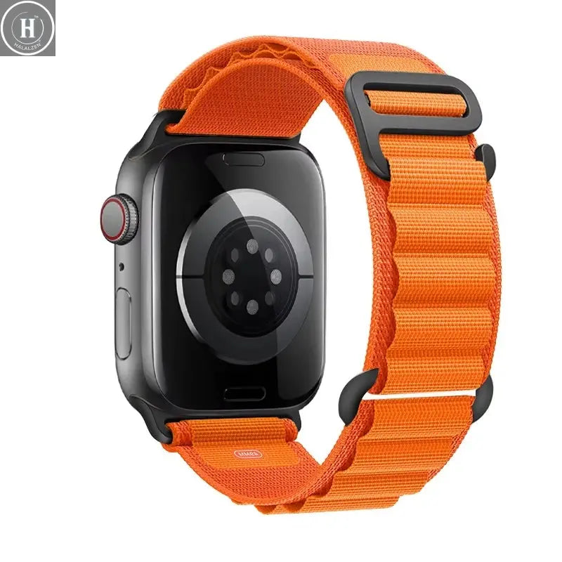 for Apple watch Straps 45mm 46mm 49mm 42mm iwatch Band 44mm 40mm Nylon Alpine bracelet correa Series 10 9 8 7 6 11 SE Ultra 2 3 HALALZEN