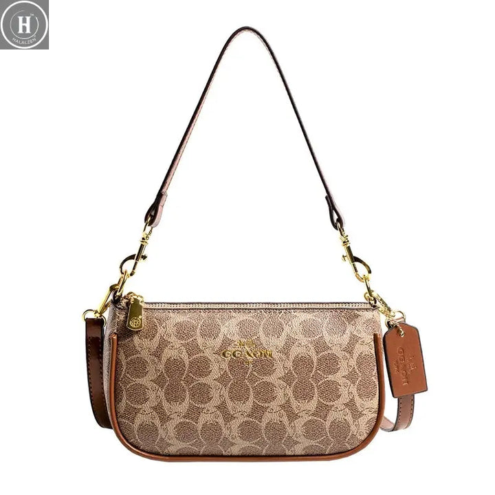 Classic Vintage Ladies Crossbody Handbag High-End Women's Underarm Shoulder Bag Elegant Designer Leather Messenger Bag For Women HALALZEN