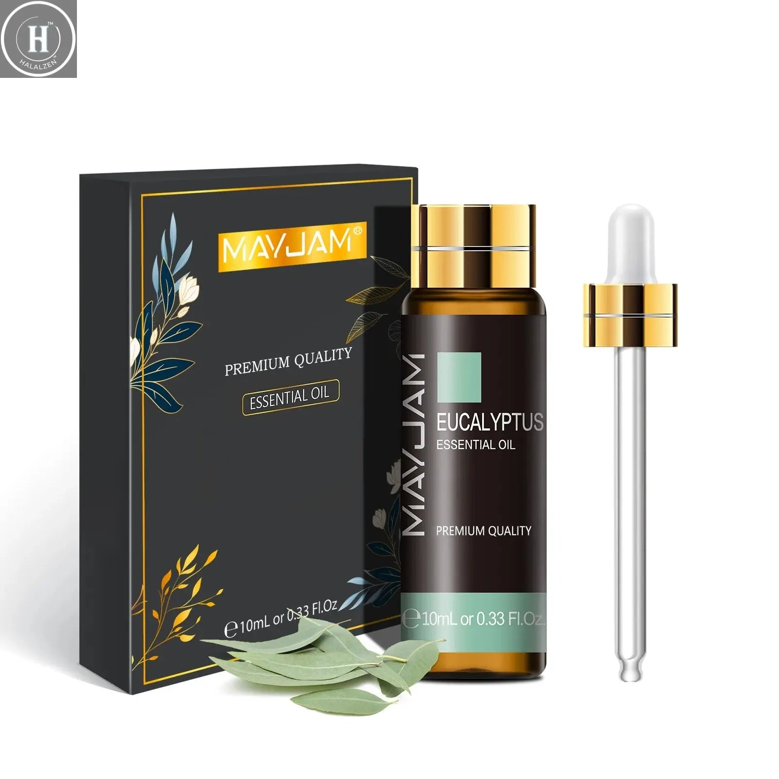 10ml Pure Plant Essential Oil For Humidifier Diffusers Mint Lavender Tea Tree Rose Vanilla Sandalwood Jasmine Pure Nature Oil HALALZEN