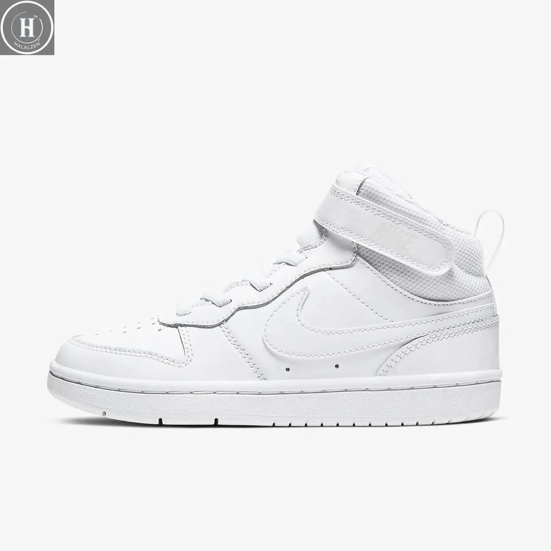 Nike genuine COURT BOROUGH (GS) Women's Big Kids Sports Casual Shoes CD7783-100 HALALZEN