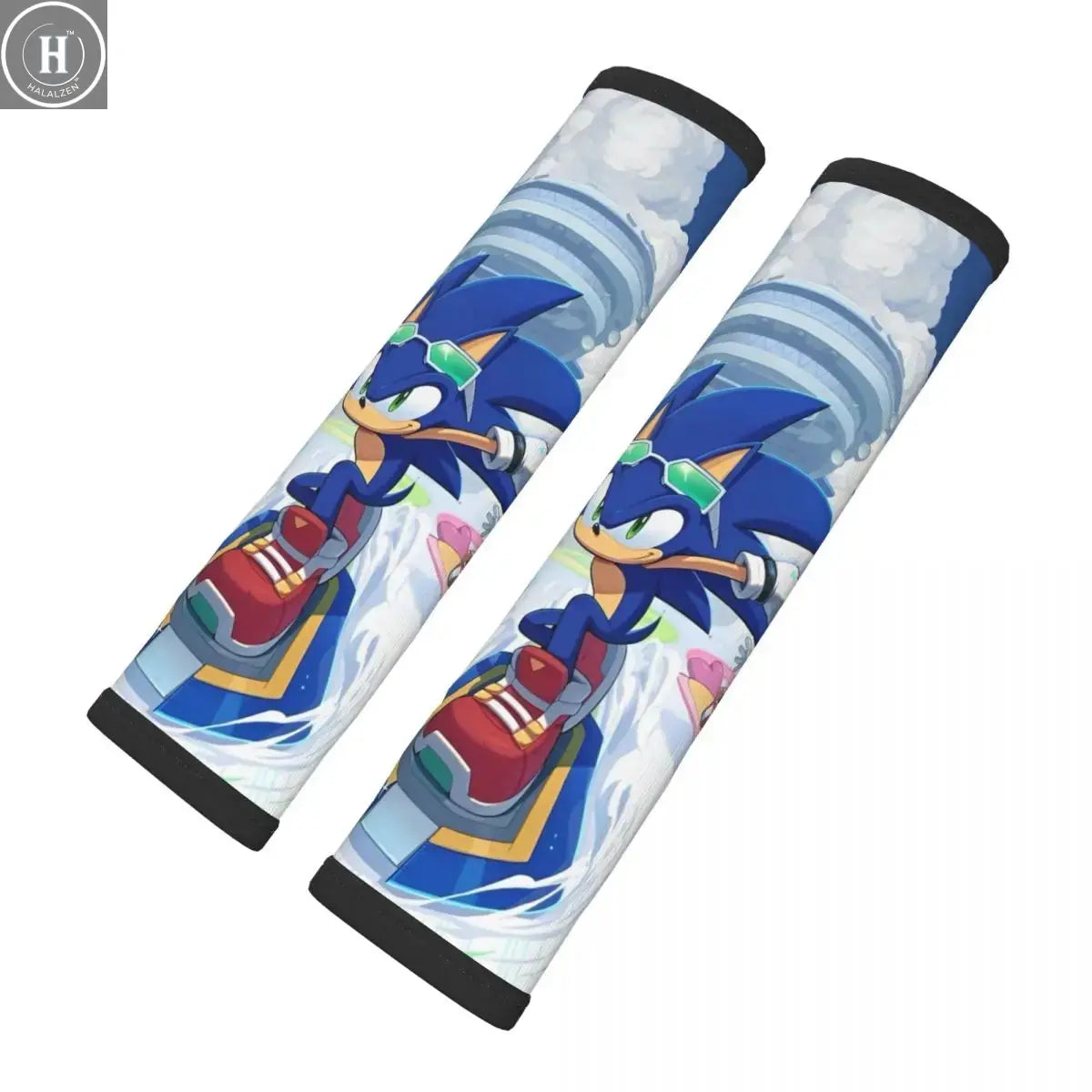 Shadow The Hedgehog Soft Auto Seat Belt Cover for a More Comfortable Driving 2 PCS Seatbelt Shoulder Pad For Cars HALALZEN