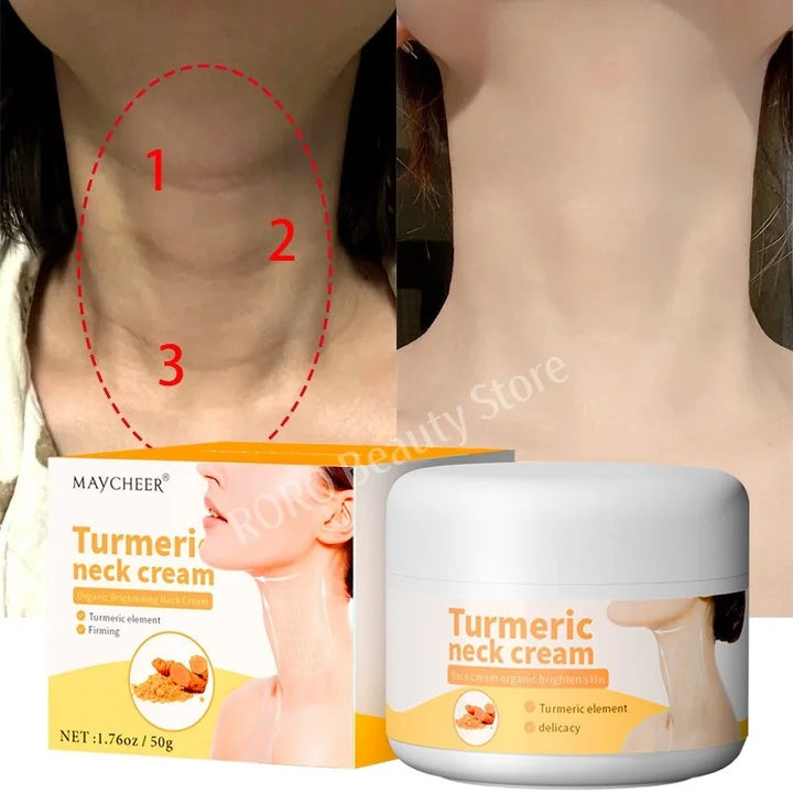 Neck Wrinkle Remover Cream Firming Smooth Skin Anti-Wrinkle Anti-Aging Whitening Moisturizing Nourishing Neck Care Beauty Health
