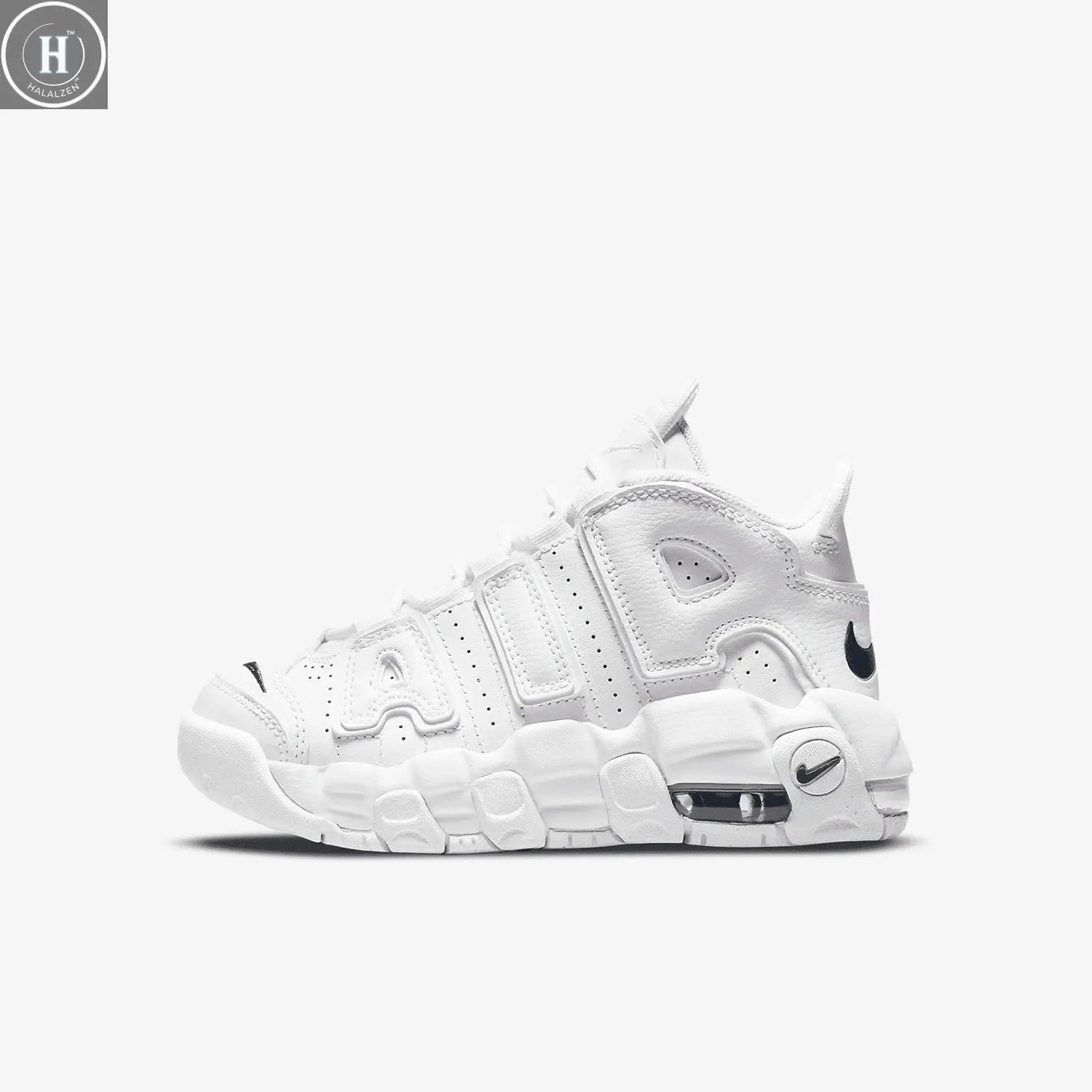 Nike genuine autumn and winter new style children's training durable leather tent basketball shoes DH9723-100 HALALZEN