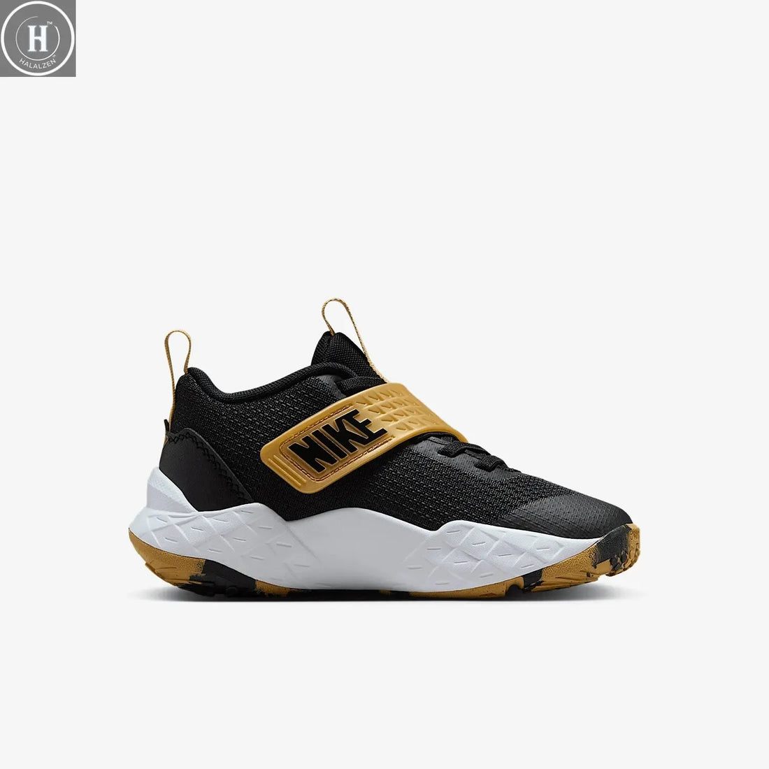 Nike Authentic Team Hustle D 12 Little Kids' Mesh Sport Shoes HF6280-003 HALALZEN