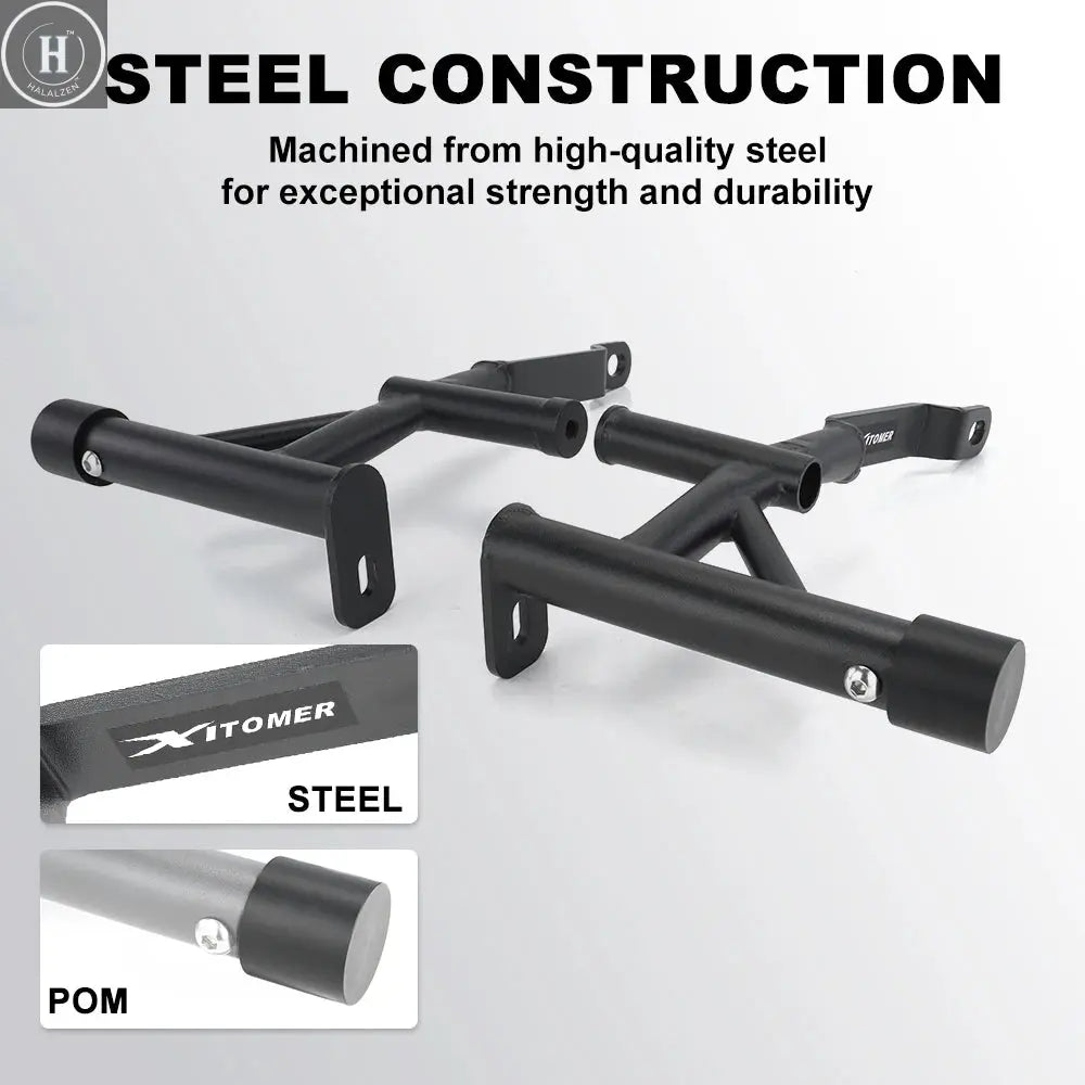 Motorcycle Crash Bars For Honda Grom 125 MSX125 2014 2015 2016 2017 2018 2019 2020 Stunt Cage Engine Guard Bumpers Protectors HALALZEN