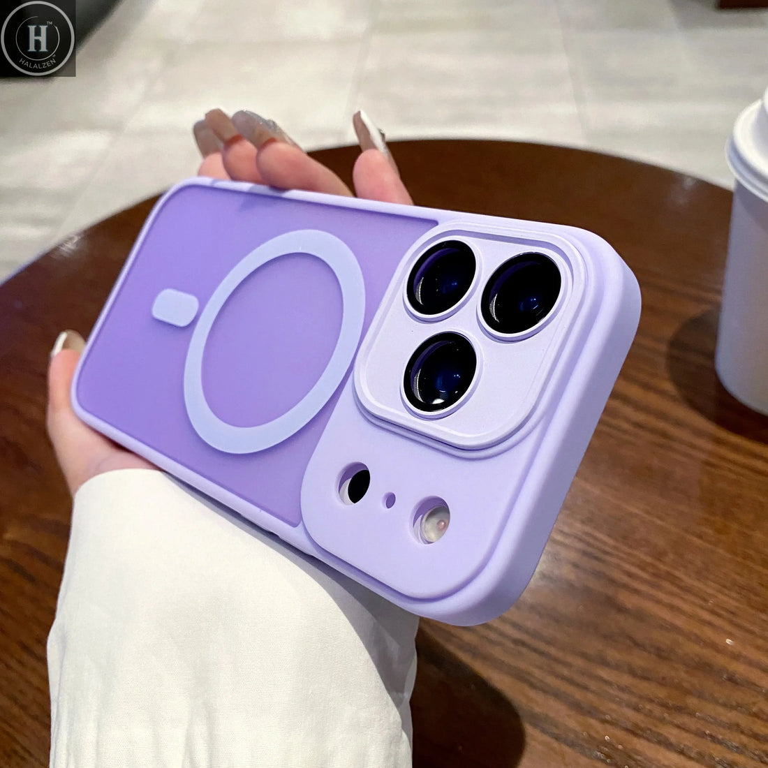 Luxury Matte Magnetic Wireless Charge Case For iPhone 17 Pro Max 17 Air 17 Pro 17 Lens Glass Film Clear Hard Bumper Back Cover Halalzen UK