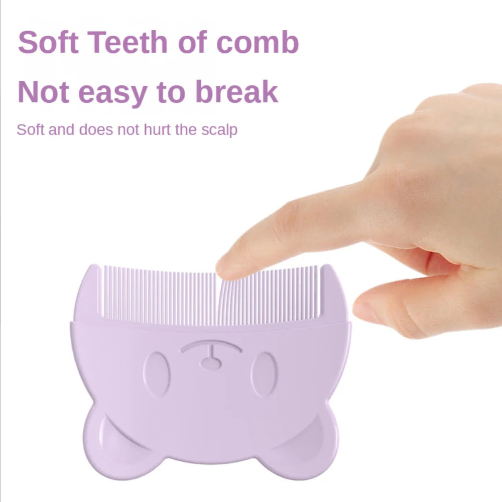 Baby Care Accessories Fetal Head Fat Comb Infant Bathing Soft Comb