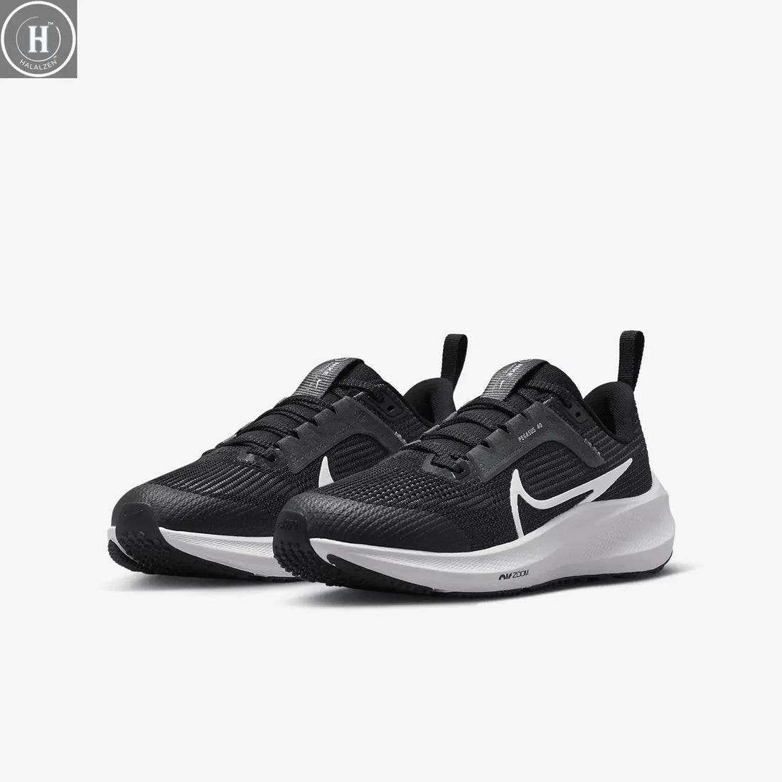 Nike genuine AIR ZOOM PEGASUS 40 GS women's and children's running shoes DX2498-001 HALALZEN